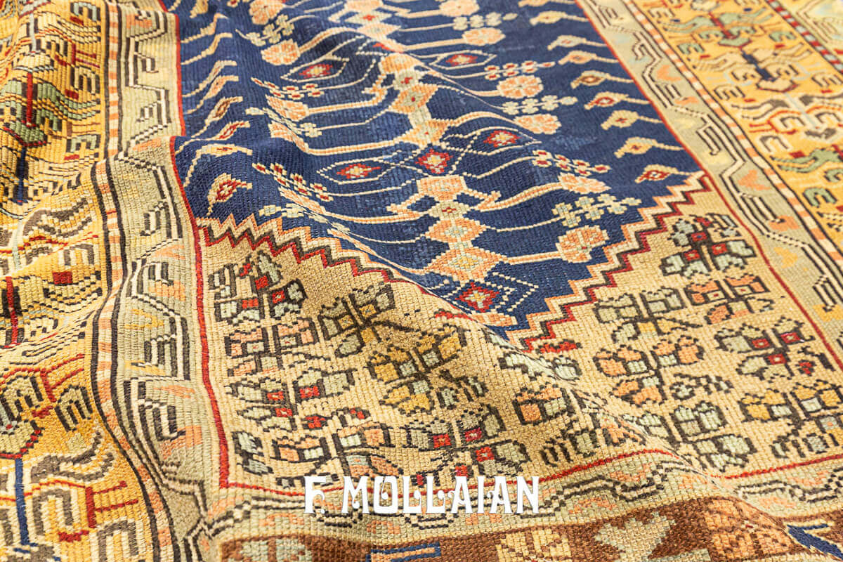 Antique Symbolized Design Turkish Kula Prayer Rug n°:40913693